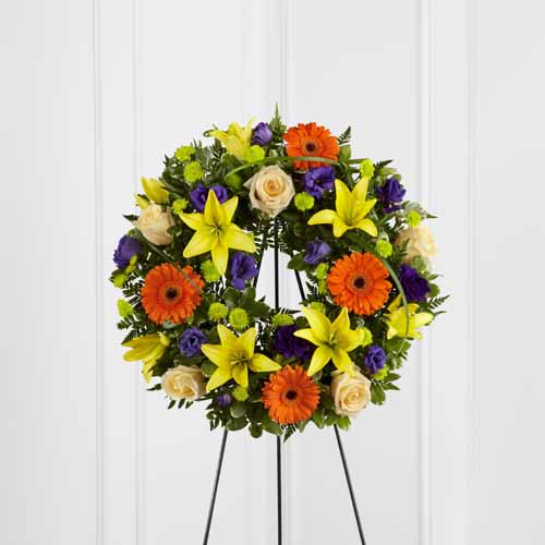 Radiant Remembrance Wreath