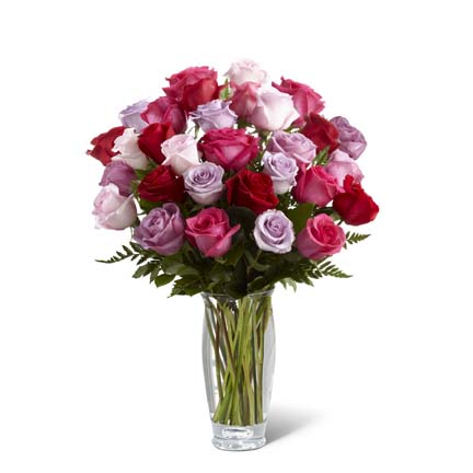 Captivating Color Rose Bouquet IV