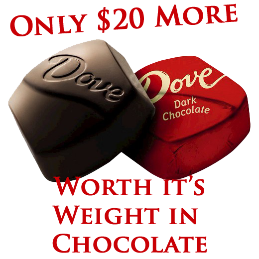 The Best -Dove Chocolate (+$20.00)